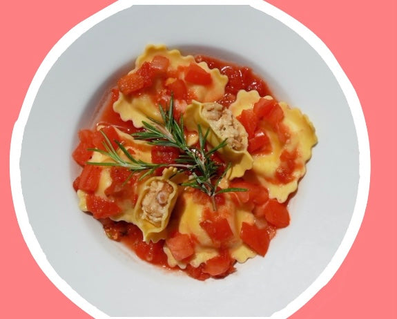 Mind Blown Crab Ravioli