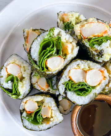 Mind Blown Dusted Shrimp Green Goddess Sushi