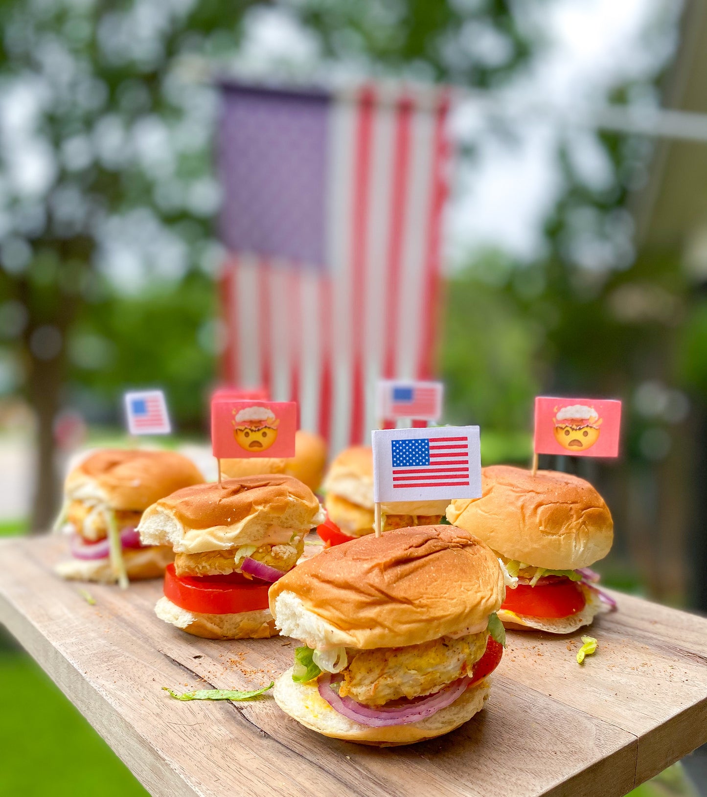 Mind Blown Dusted Shrimp Sliders