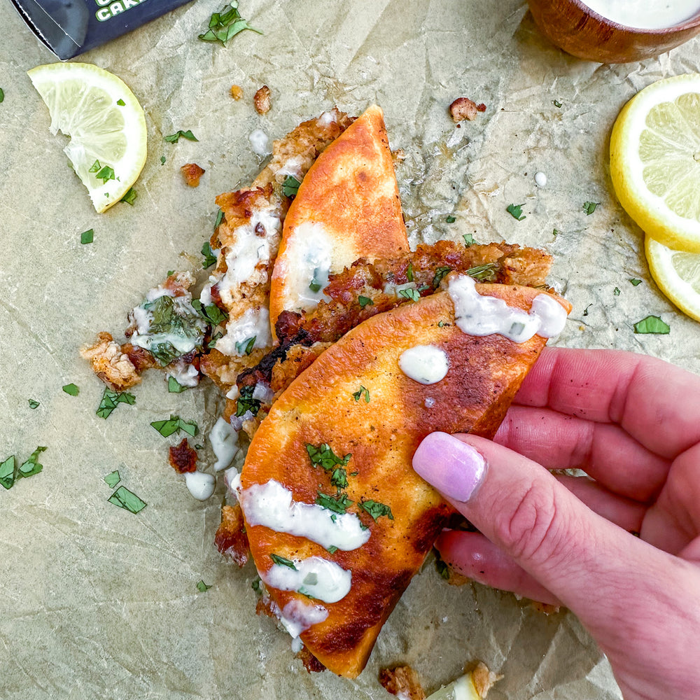 Mind Blown Crab Cake Smash Tacos