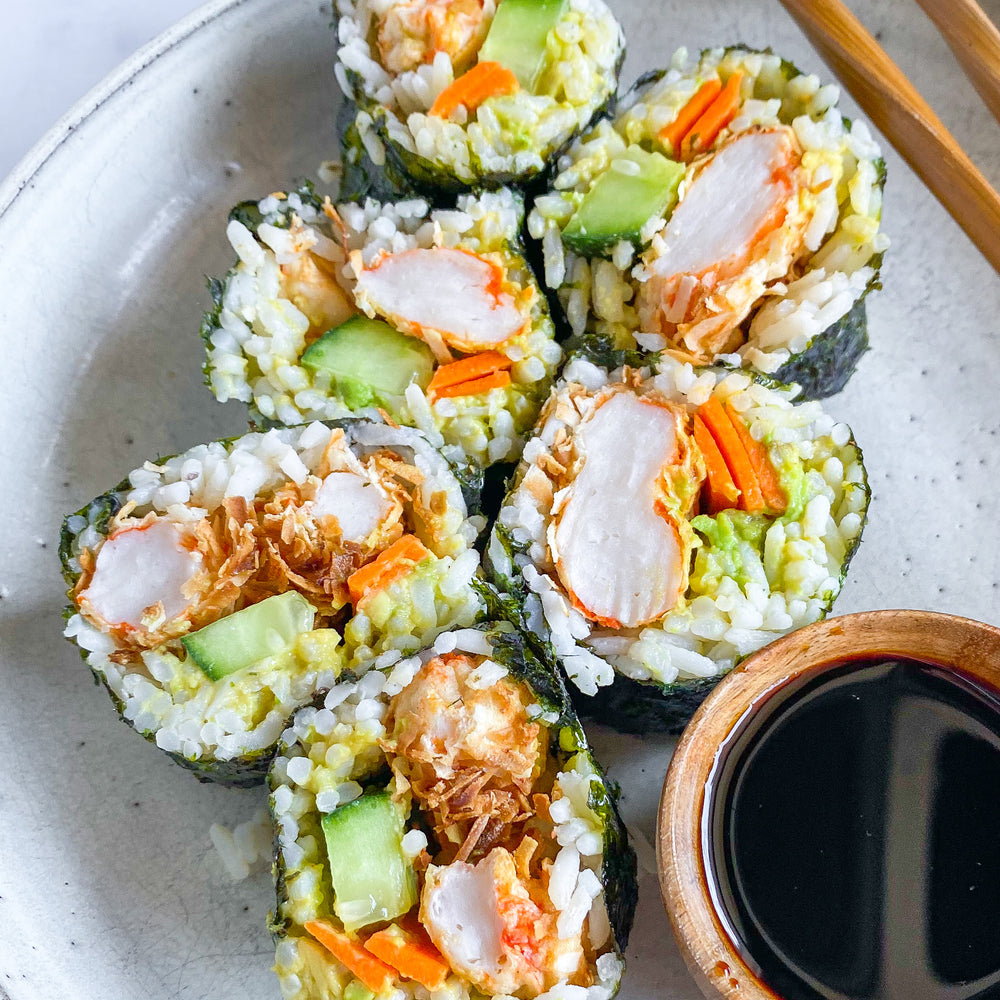 Mind Blown Coconut Shrimp Sushi