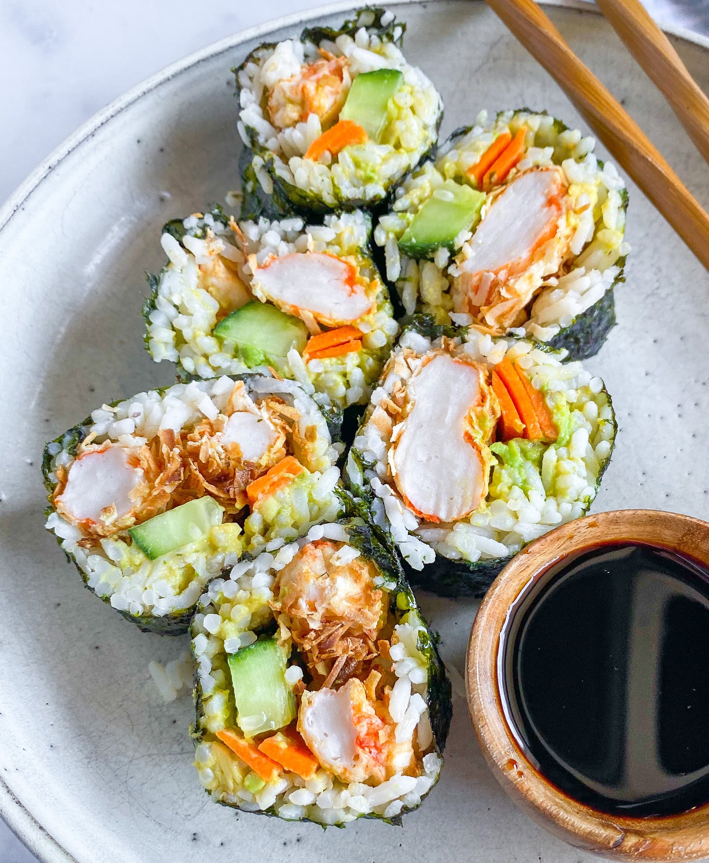 Mind Blown Coconut Shrimp Sushi