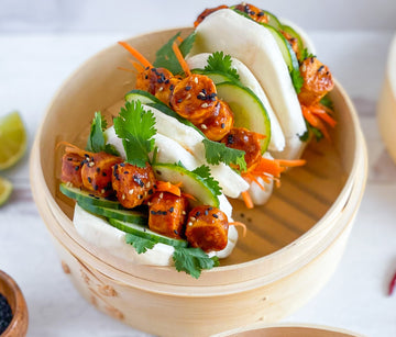 Mind Blown BBQ Dusted Scallop Bao Buns