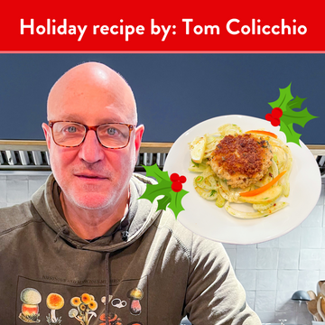Tangy Fennel Slaw with Mind Blown Crab Cakes by: Tom Colicchio