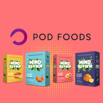 The Plant Based Seafood Co. to partner with Pod Foods for Retail Launch of Mind Blown Plant Based Seafood line