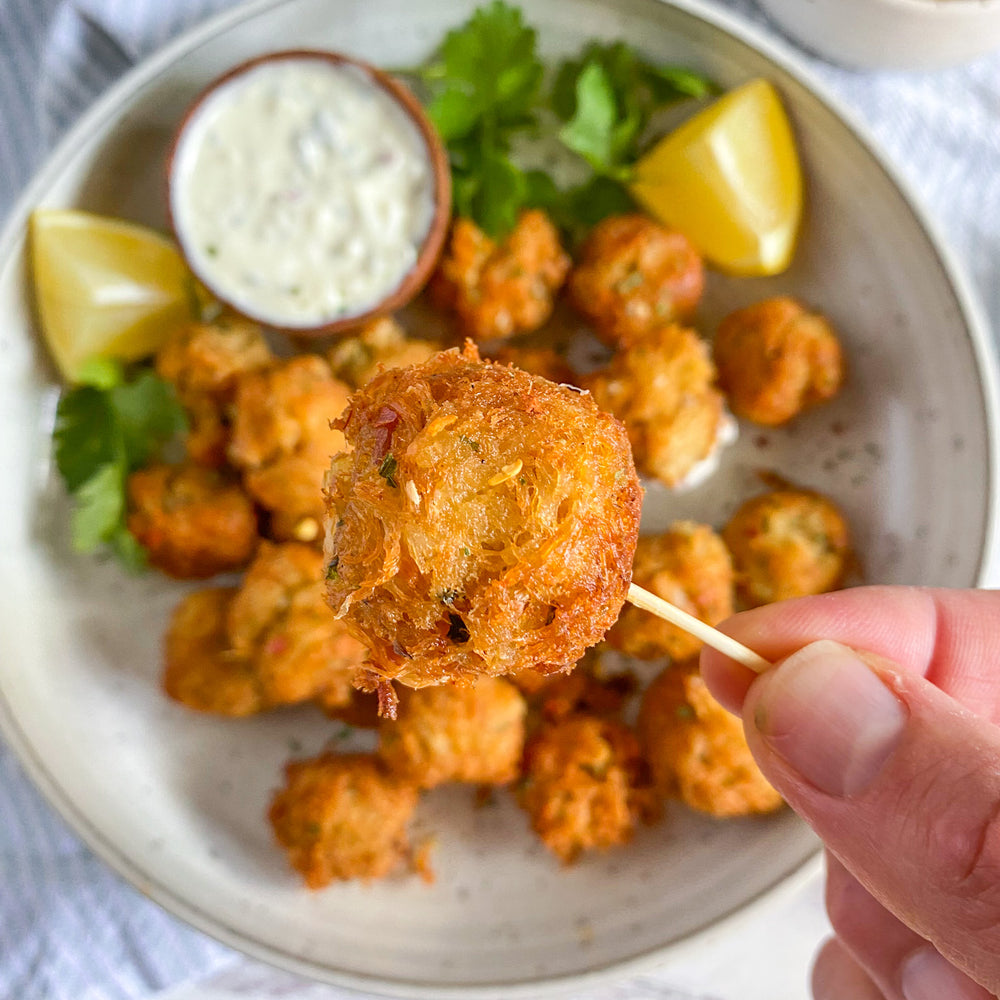 Mind Blown Crab Cake Bites